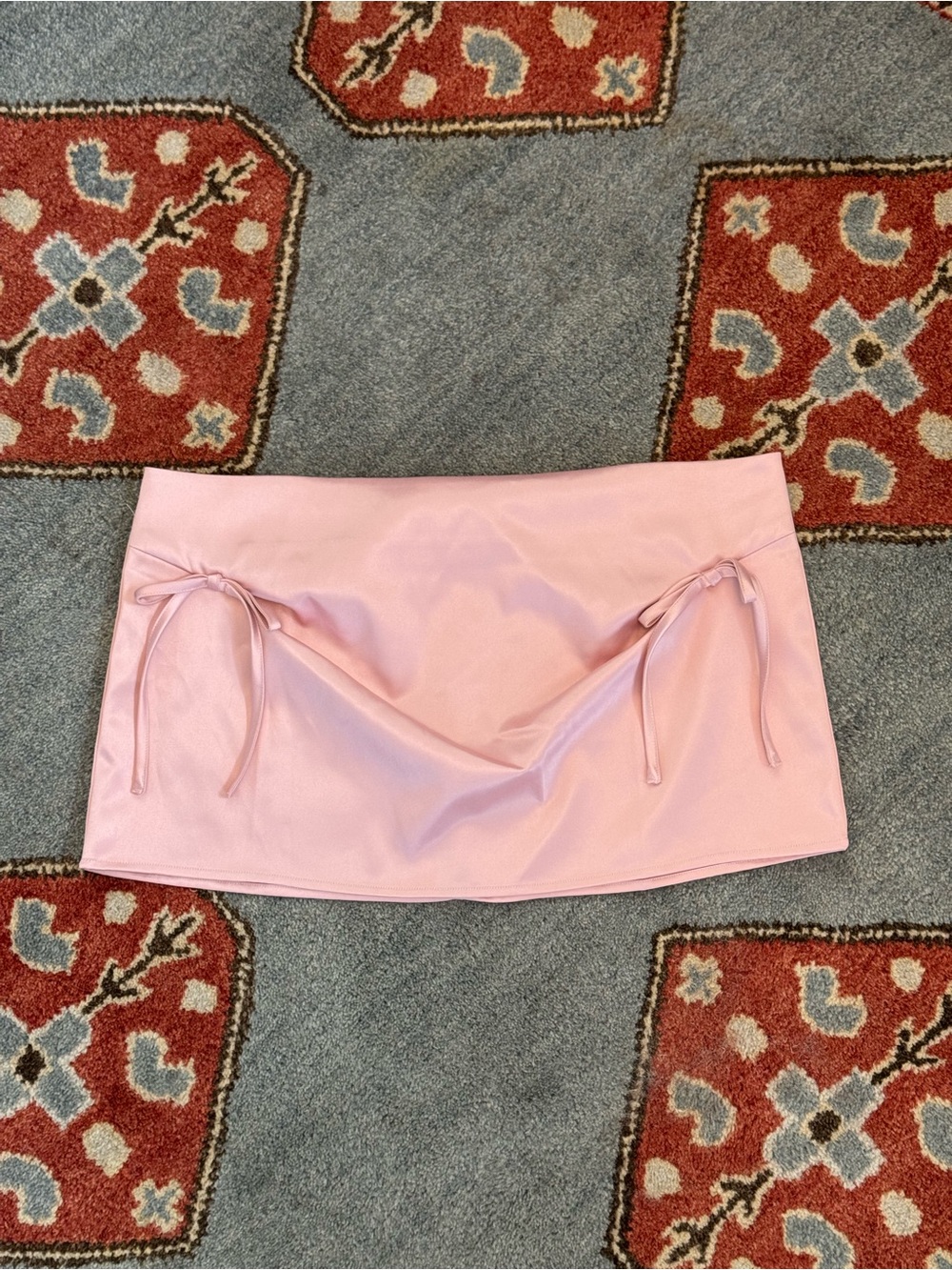 With Jéan - Pink Mini Skirt with Bows